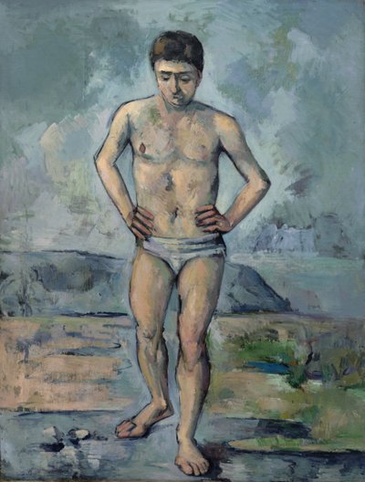 The Large Bather by Paul Cézanne